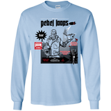 T-Shirts Light Blue / YS Rebel Loops Youth Long Sleeve T-Shirt