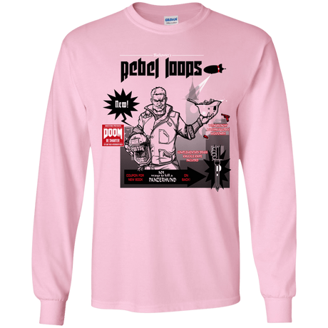 T-Shirts Light Pink / YS Rebel Loops Youth Long Sleeve T-Shirt