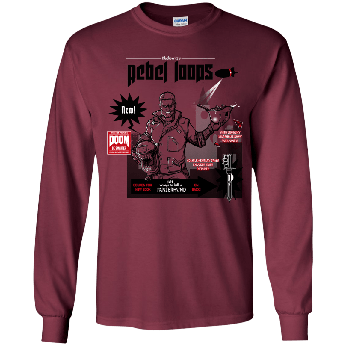 Rebel Loops Youth Long Sleeve T-Shirt