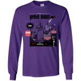 T-Shirts Purple / YS Rebel Loops Youth Long Sleeve T-Shirt
