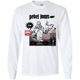 T-Shirts White / YS Rebel Loops Youth Long Sleeve T-Shirt