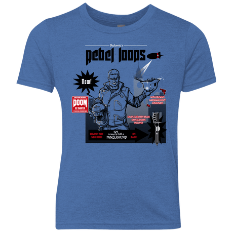T-Shirts Vintage Royal / YXS Rebel Loops Youth Triblend T-Shirt