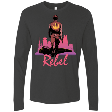 T-Shirts Heavy Metal / Small Rebel Men's Premium Long Sleeve