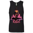 T-Shirts Black / Small Rebel Men's Premium Tank Top