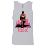 T-Shirts Heather Grey / Small Rebel Men's Premium Tank Top