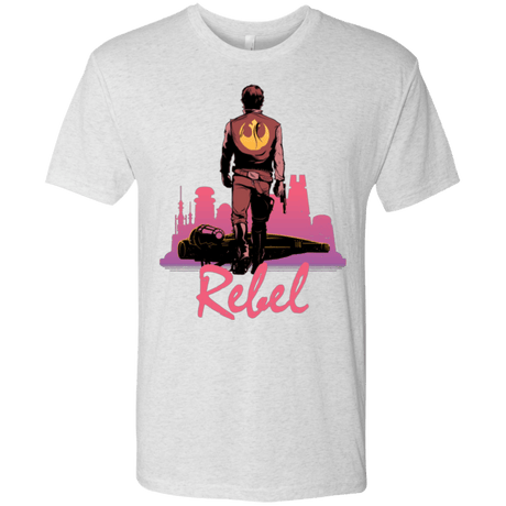 T-Shirts Heather White / Small Rebel Men's Triblend T-Shirt