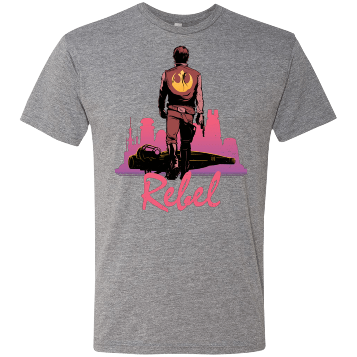 T-Shirts Premium Heather / Small Rebel Men's Triblend T-Shirt