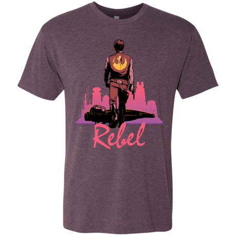 T-Shirts Vintage Purple / Small Rebel Men's Triblend T-Shirt