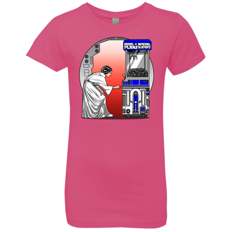 T-Shirts Hot Pink / YXS Rebel Plans Girls Premium T-Shirt