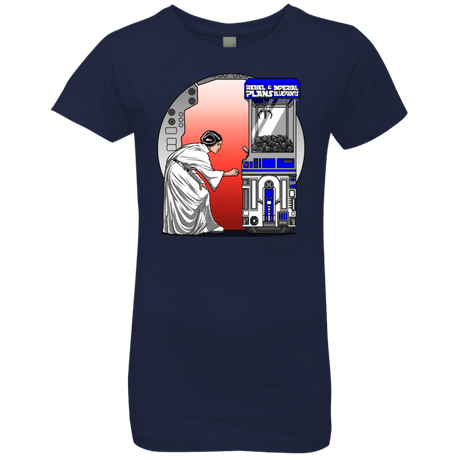 T-Shirts Midnight Navy / YXS Rebel Plans Girls Premium T-Shirt
