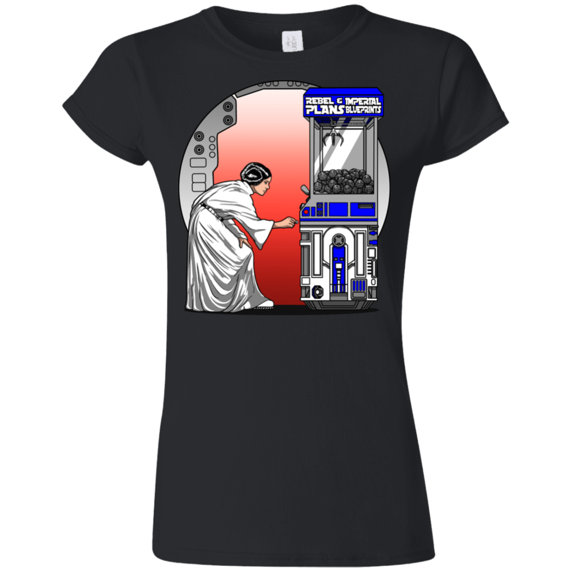 T-Shirts Black / S Rebel Plans Junior Slimmer-Fit T-Shirt