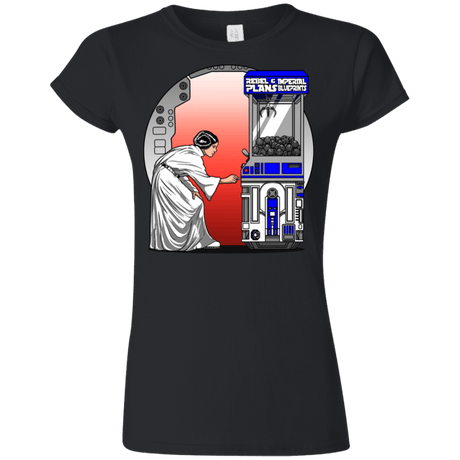 T-Shirts Black / S Rebel Plans Junior Slimmer-Fit T-Shirt