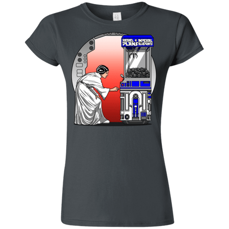 T-Shirts Charcoal / S Rebel Plans Junior Slimmer-Fit T-Shirt