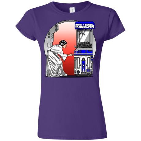 T-Shirts Purple / S Rebel Plans Junior Slimmer-Fit T-Shirt