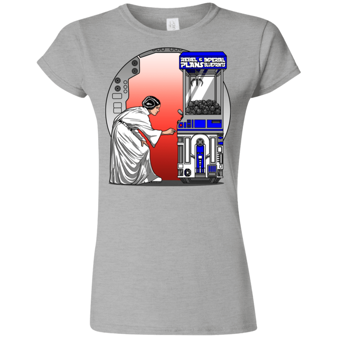 T-Shirts Sport Grey / S Rebel Plans Junior Slimmer-Fit T-Shirt