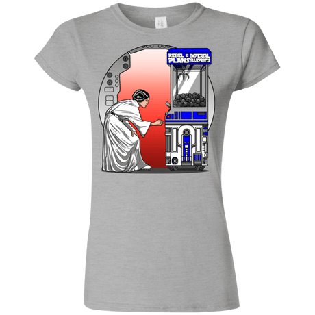 T-Shirts Sport Grey / S Rebel Plans Junior Slimmer-Fit T-Shirt