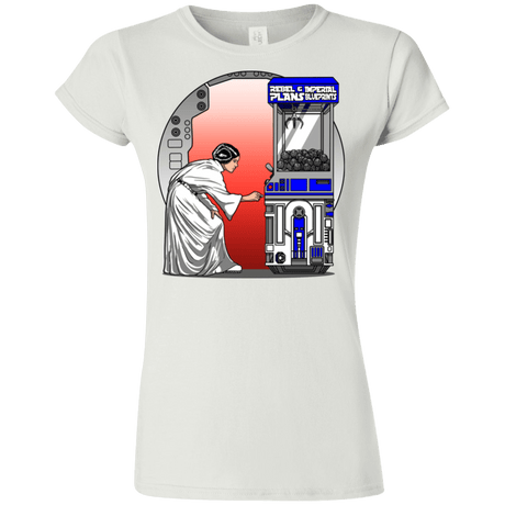 T-Shirts White / S Rebel Plans Junior Slimmer-Fit T-Shirt