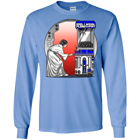 T-Shirts Carolina Blue / S Rebel Plans Men's Long Sleeve T-Shirt