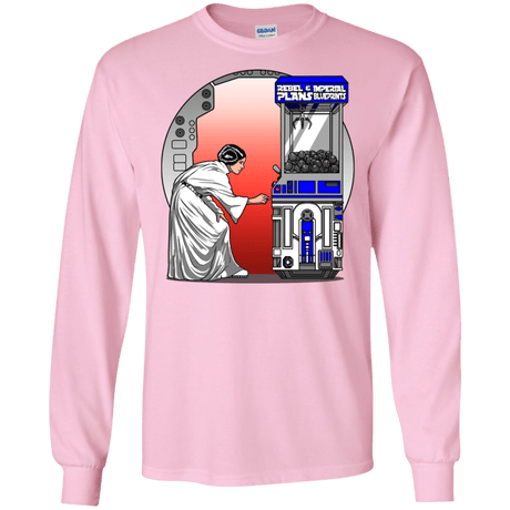 T-Shirts Light Pink / S Rebel Plans Men's Long Sleeve T-Shirt