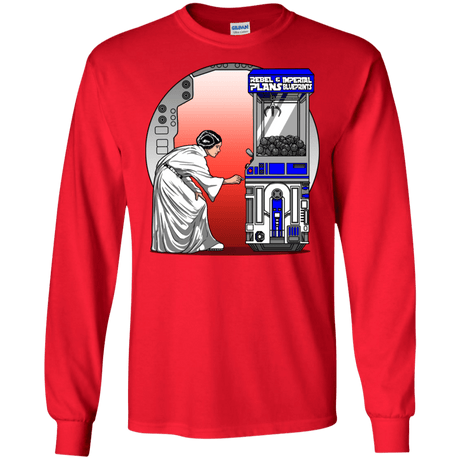 T-Shirts Red / S Rebel Plans Men's Long Sleeve T-Shirt