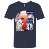 T-Shirts Midnight Navy / X-Small Rebel Plans Men's Premium V-Neck