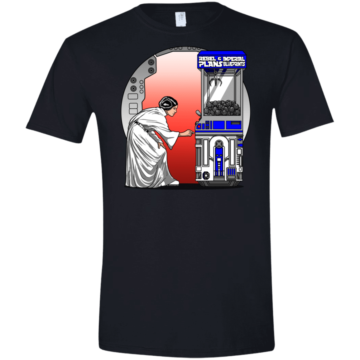 T-Shirts Black / X-Small Rebel Plans Men's Semi-Fitted Softstyle