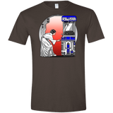 T-Shirts Dark Chocolate / S Rebel Plans Men's Semi-Fitted Softstyle