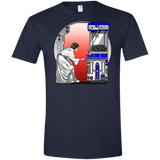 T-Shirts Navy / X-Small Rebel Plans Men's Semi-Fitted Softstyle