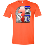 T-Shirts Orange / S Rebel Plans Men's Semi-Fitted Softstyle