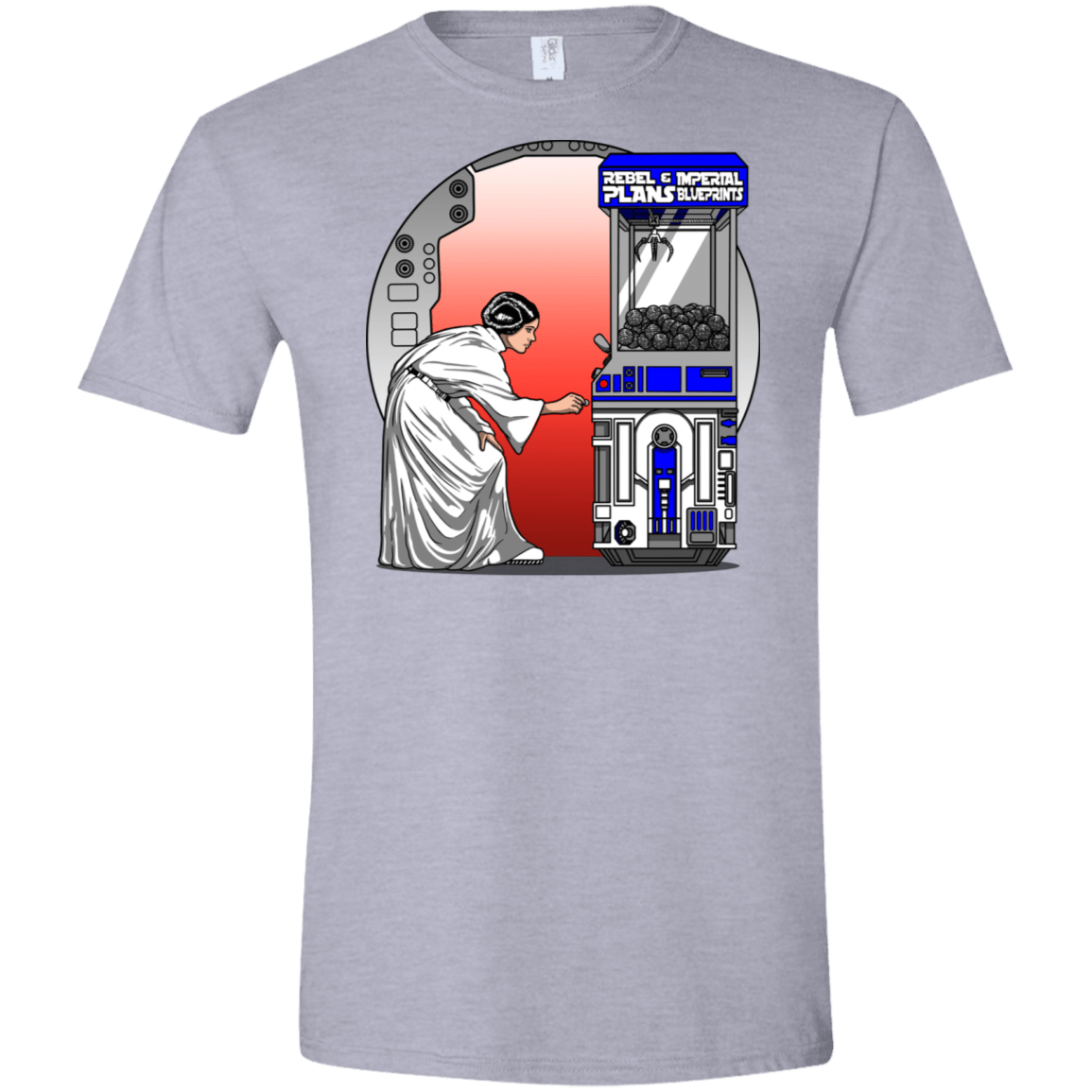 T-Shirts Sport Grey / X-Small Rebel Plans Men's Semi-Fitted Softstyle