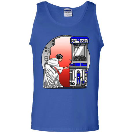 T-Shirts Royal / S Rebel Plans Men's Tank Top