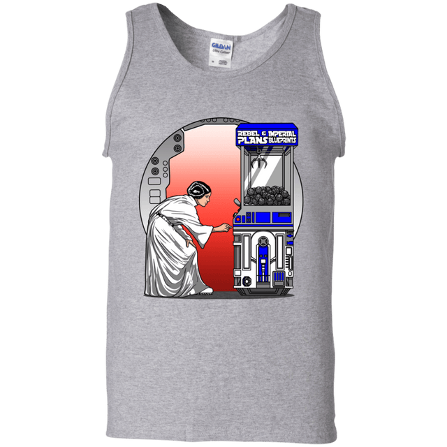 T-Shirts Sport Grey / S Rebel Plans Men's Tank Top