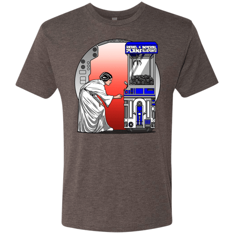 T-Shirts Macchiato / S Rebel Plans Men's Triblend T-Shirt