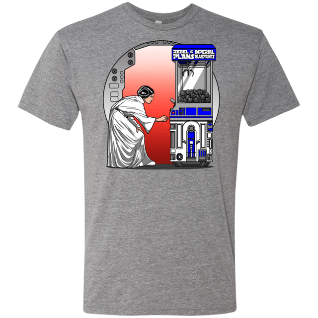 T-Shirts Premium Heather / S Rebel Plans Men's Triblend T-Shirt