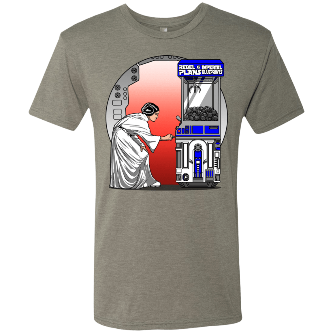 T-Shirts Venetian Grey / S Rebel Plans Men's Triblend T-Shirt