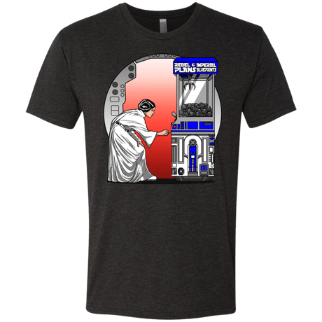 T-Shirts Vintage Black / S Rebel Plans Men's Triblend T-Shirt