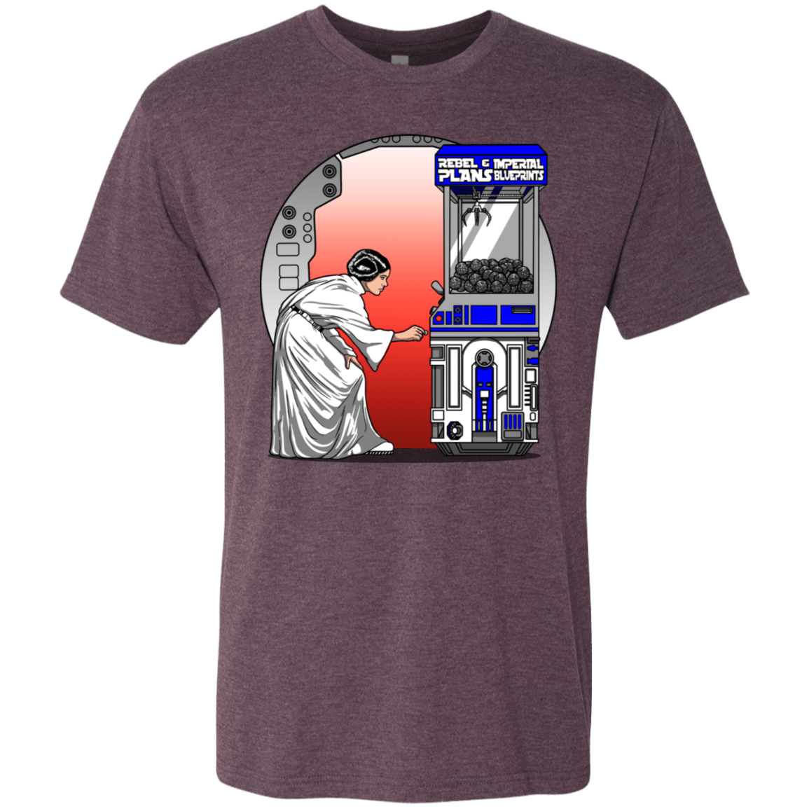 T-Shirts Vintage Purple / S Rebel Plans Men's Triblend T-Shirt