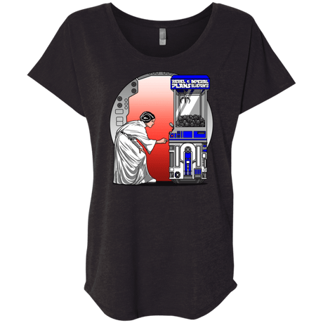 T-Shirts Vintage Black / X-Small Rebel Plans Triblend Dolman Sleeve