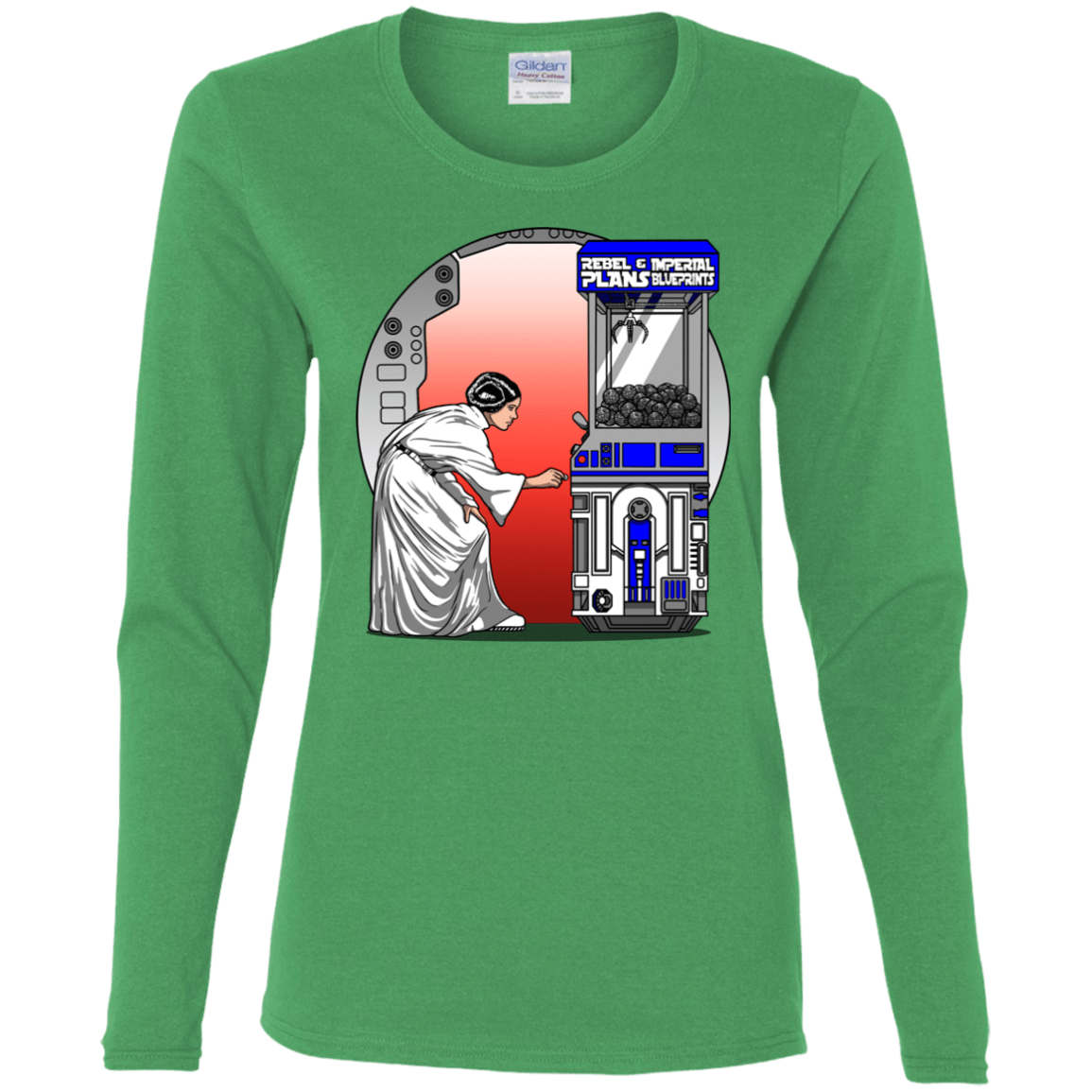 T-Shirts Irish Green / S Rebel Plans Women's Long Sleeve T-Shirt