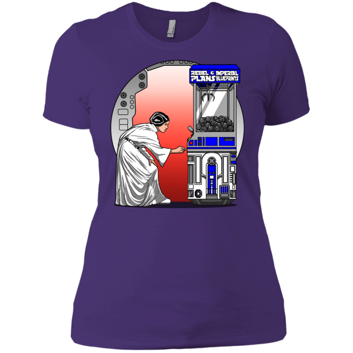 T-Shirts Purple Rush/ / X-Small Rebel Plans Women's Premium T-Shirt