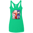 T-Shirts Envy / X-Small Rebel Plans Women's Triblend Racerback Tank
