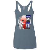 T-Shirts Indigo / X-Small Rebel Plans Women's Triblend Racerback Tank
