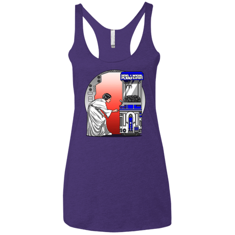T-Shirts Purple Rush / X-Small Rebel Plans Women's Triblend Racerback Tank
