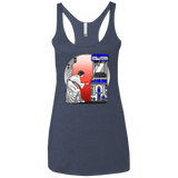 T-Shirts Vintage Navy / X-Small Rebel Plans Women's Triblend Racerback Tank
