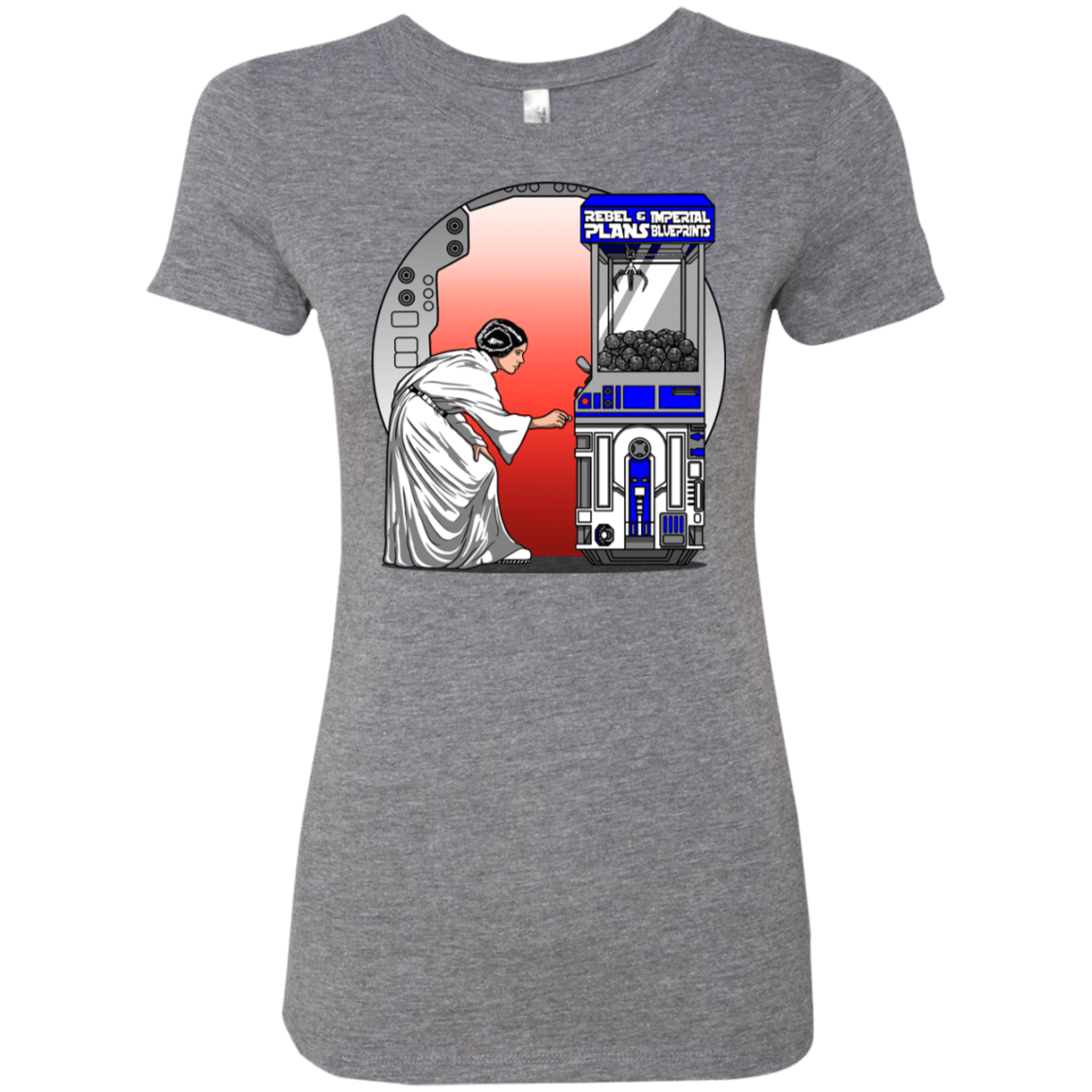 T-Shirts Premium Heather / S Rebel Plans Women's Triblend T-Shirt