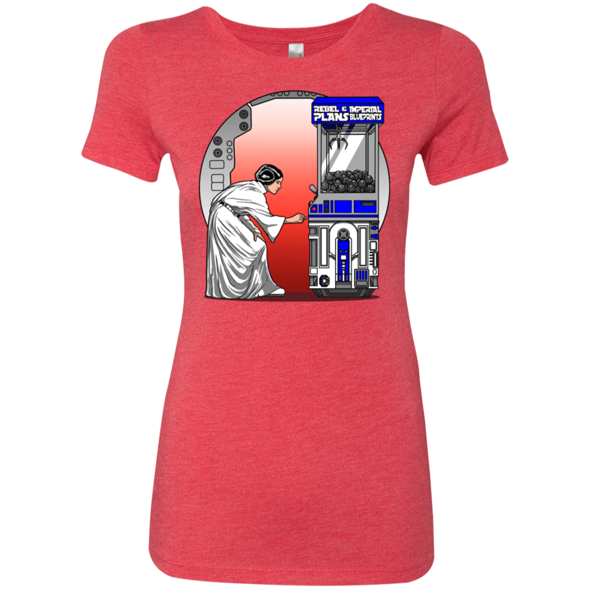 T-Shirts Vintage Red / S Rebel Plans Women's Triblend T-Shirt