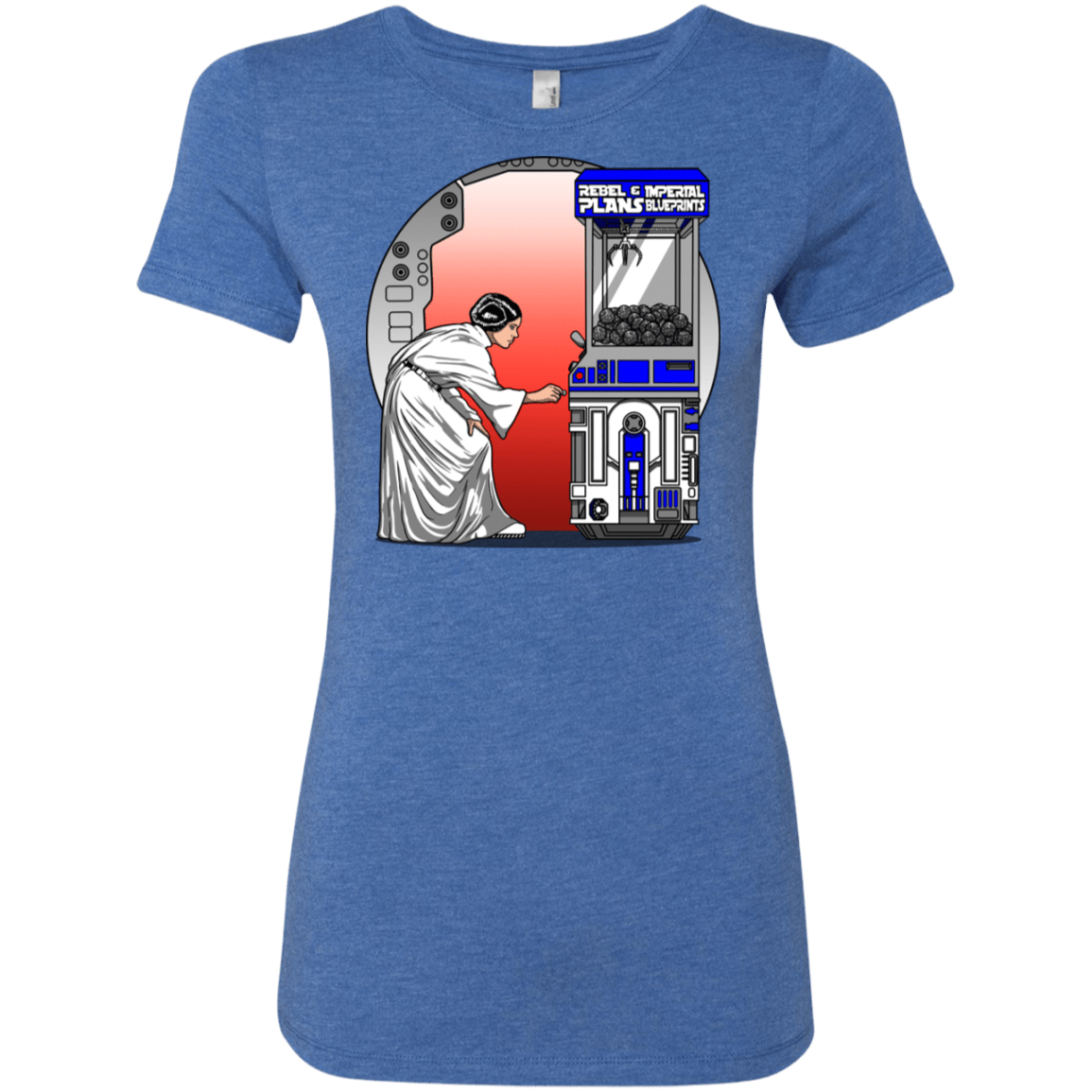 T-Shirts Vintage Royal / S Rebel Plans Women's Triblend T-Shirt