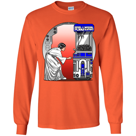 T-Shirts Orange / YS Rebel Plans Youth Long Sleeve T-Shirt