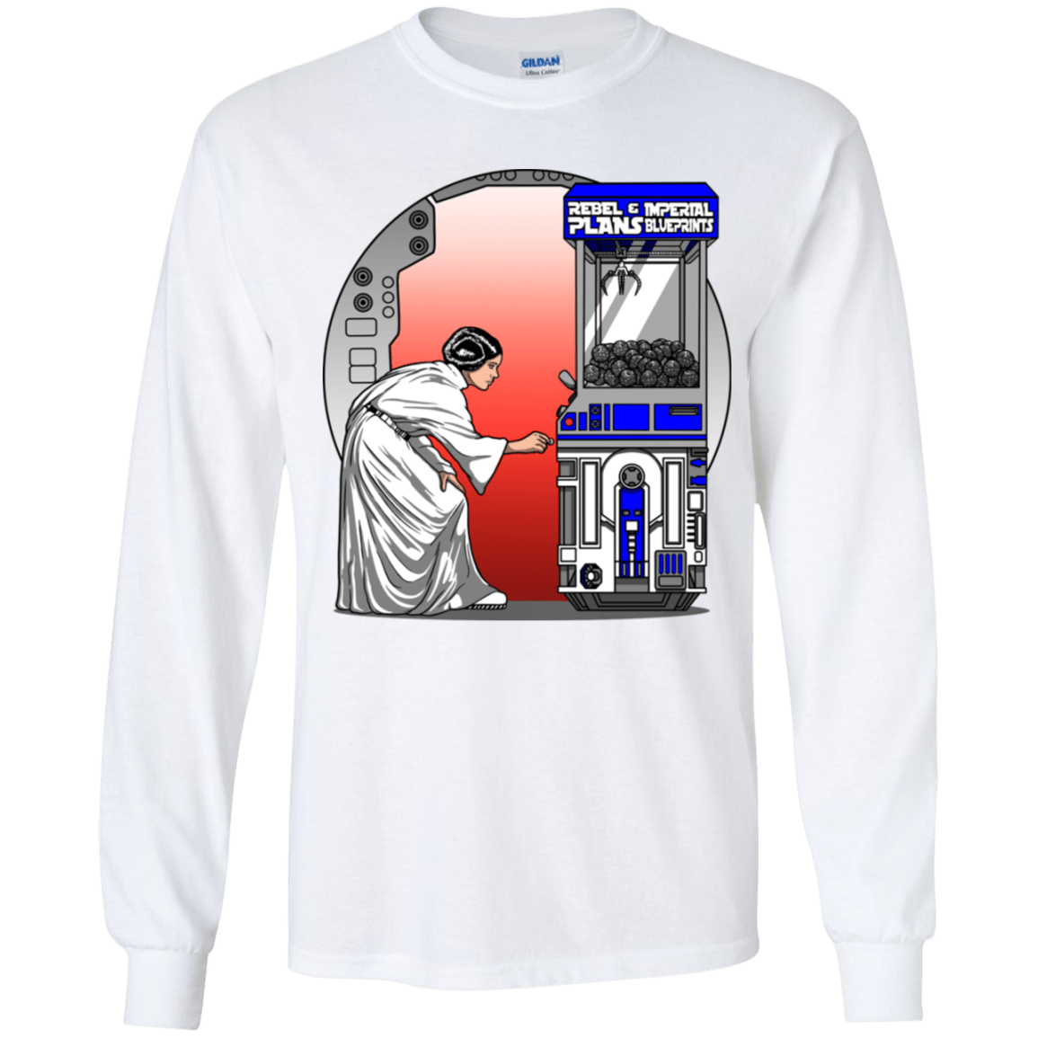 T-Shirts White / YS Rebel Plans Youth Long Sleeve T-Shirt