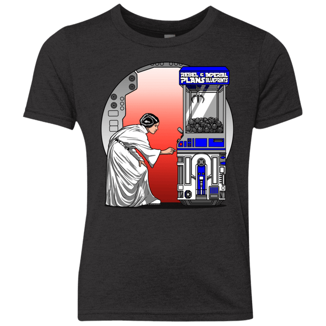 T-Shirts Vintage Black / YXS Rebel Plans Youth Triblend T-Shirt